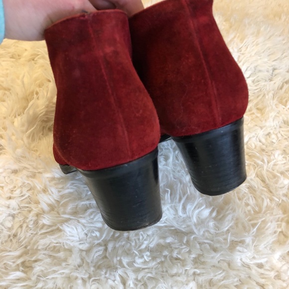 FREE SHIPPING!Bottega Veneta red lace up suede - Picture 4 of 7